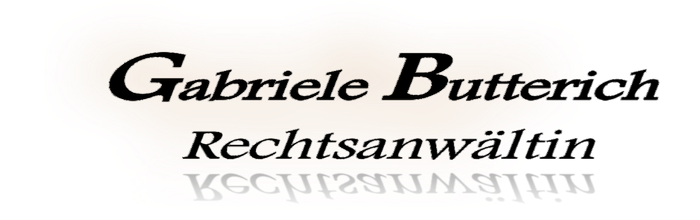 Rechtsanwältin Gabriele Butterich